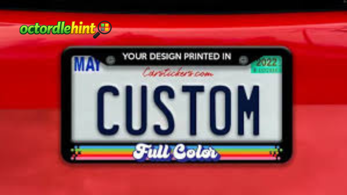 license plate frames